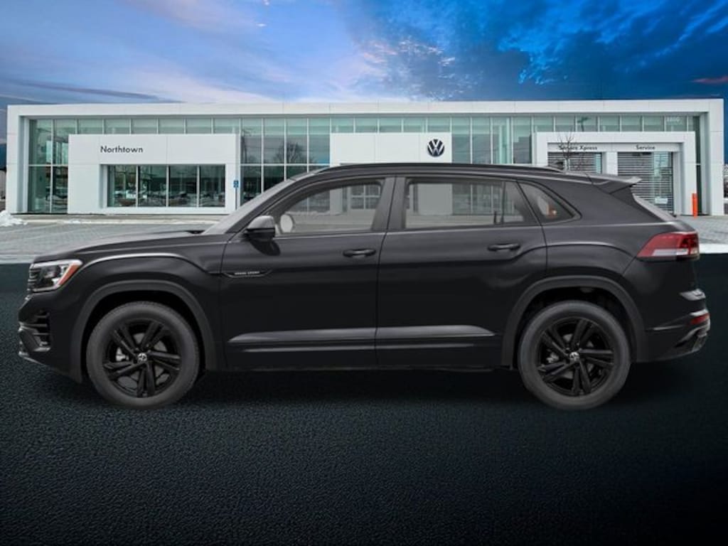 New 2026 Volkswagen Atlas Cross Sport 2.0T SEL R-Line Black SUV