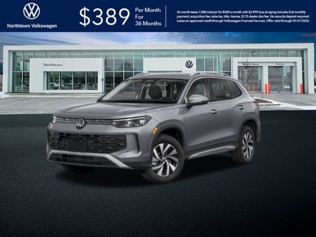 New 2026 Volkswagen Tiguan 2.0T S SUV