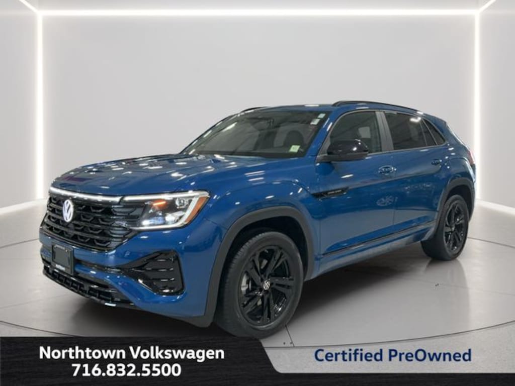 Certified 2026 Volkswagen Atlas Cross Sport 2.0T SEL R-Line Black SUV