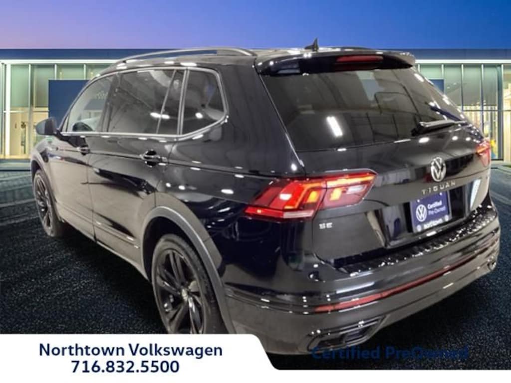 Certified 2024 Volkswagen Tiguan 2.0T SE R-Line Black SUV