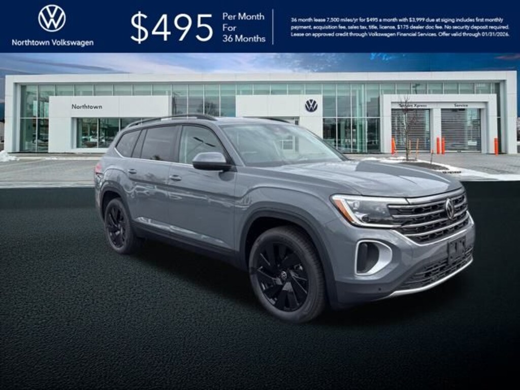 New 2026 Volkswagen Atlas 2.0T SE w/Technology SUV