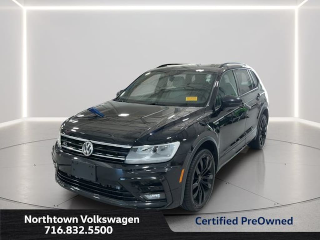 Certified 2021 Volkswagen Tiguan 2.0T SE R-Line Black SUV