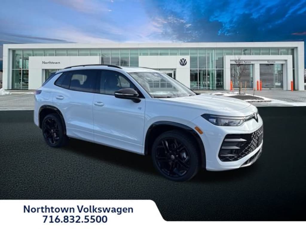 New 2026 Volkswagen Tiguan 2.0T SE R-Line Black SUV