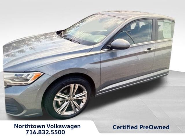 Used 2022 Volkswagen Jetta SE with VIN 3VW7M7BU4NM001438 for sale in Amherst, NY