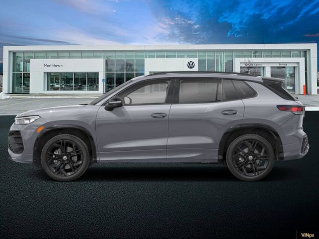 New 2025 Volkswagen Tiguan 2.0T SE R-Line Black SUV