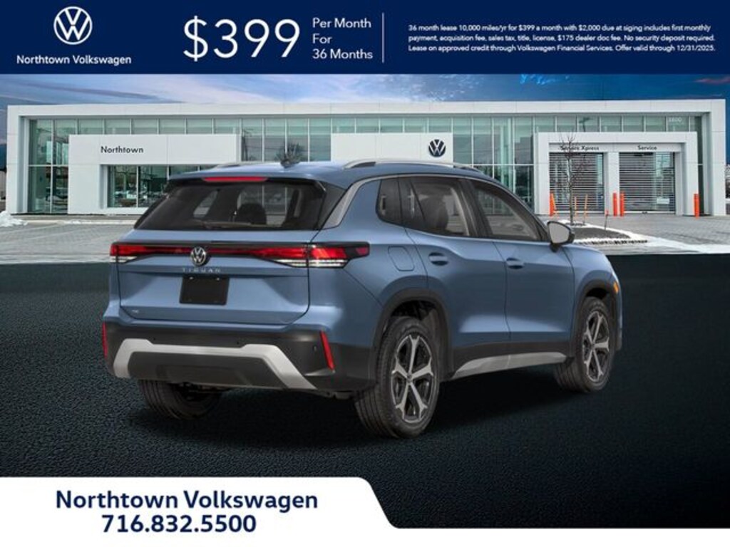 New 2025 Volkswagen Tiguan 2.0T SE SUV