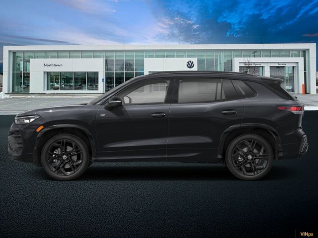 New 2026 Volkswagen Tiguan 2.0T SE R-Line Black SUV