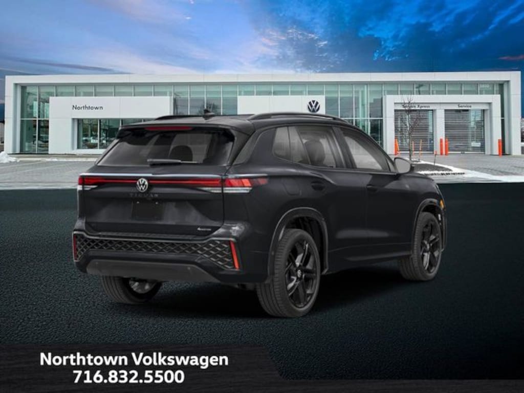 New 2026 Volkswagen Tiguan 2.0T SE R-Line Black SUV