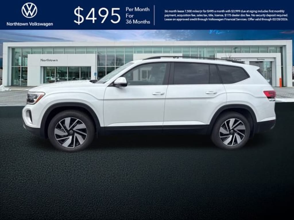 New 2026 Volkswagen Atlas 2.0T SE w/Technology SUV