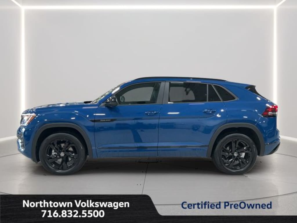 Certified 2026 Volkswagen Atlas Cross Sport 2.0T SEL R-Line Black SUV