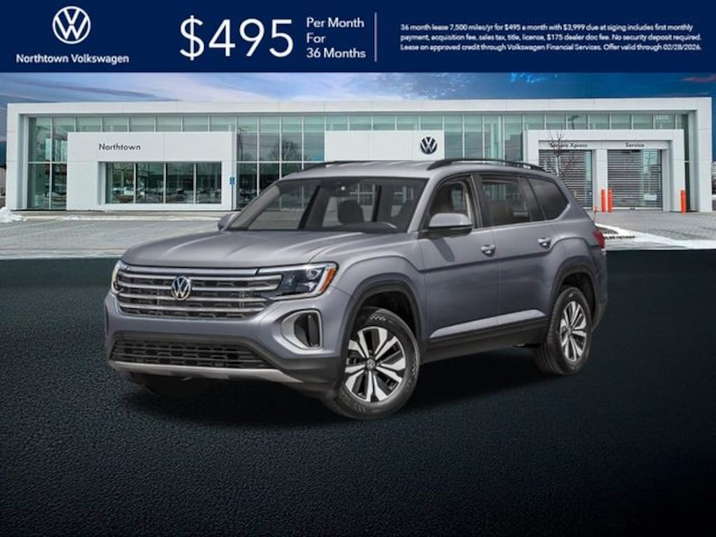 New 2026 Volkswagen Atlas 2.0T SE w/Technology SUV