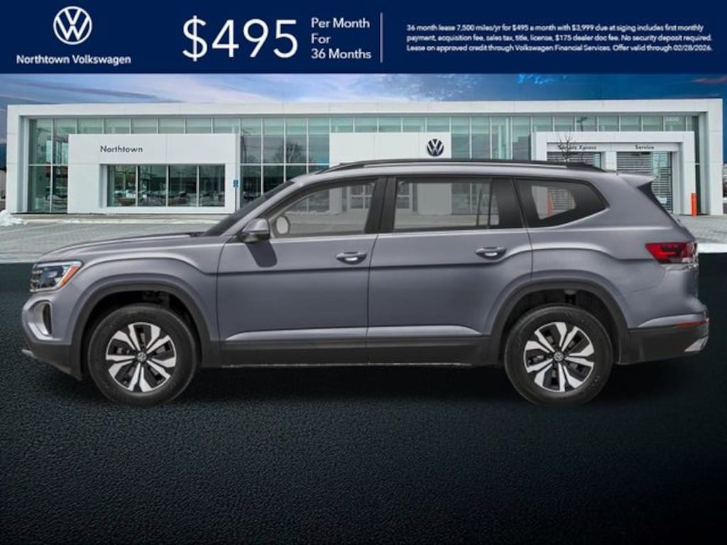 New 2026 Volkswagen Atlas 2.0T SE w/Technology SUV