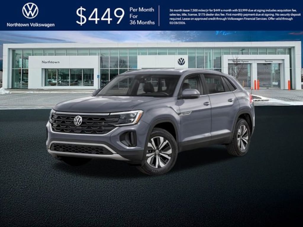 New 2026 Volkswagen Atlas Cross Sport 2.0T SE w/Technology SUV