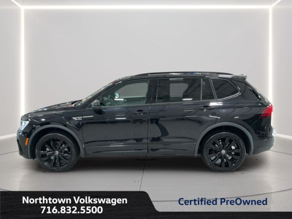 Certified 2021 Volkswagen Tiguan 2.0T SE R-Line Black SUV