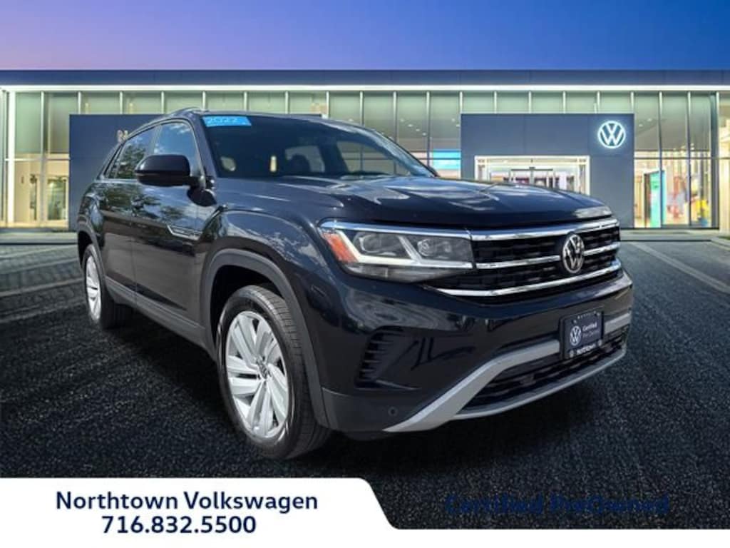 Certified 2022 Volkswagen Atlas Cross Sport 3.6L V6 SE w/Technology SUV