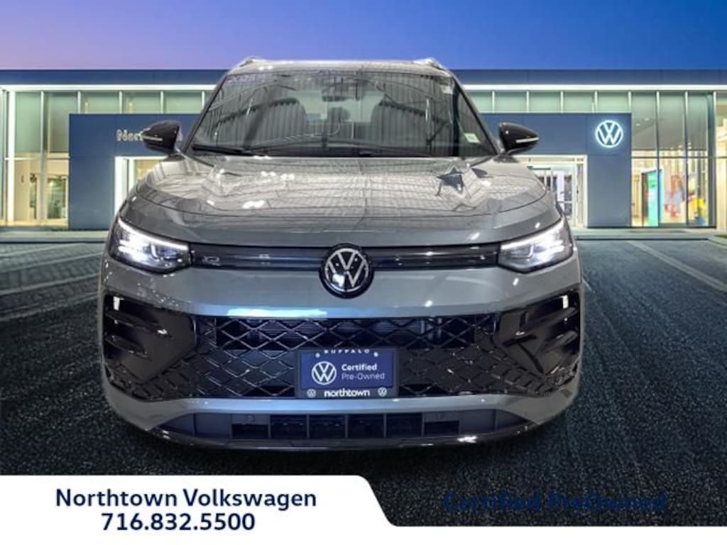 Certified 2025 Volkswagen Tiguan 2.0T SE R-Line Black SUV