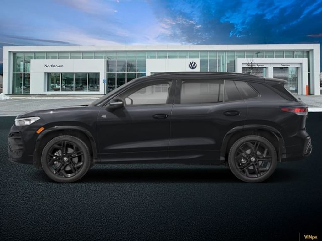 New 2026 Volkswagen Tiguan 2.0T SE R-Line Black SUV