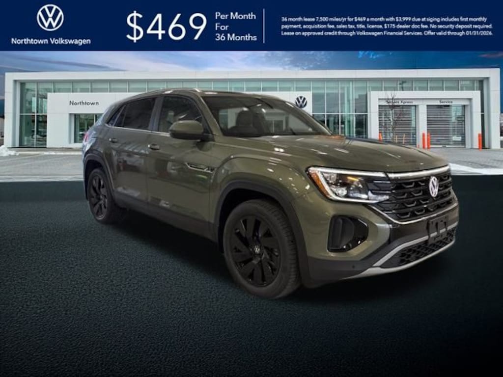 New 2026 Volkswagen Atlas Cross Sport 2.0T SE w/Technology SUV