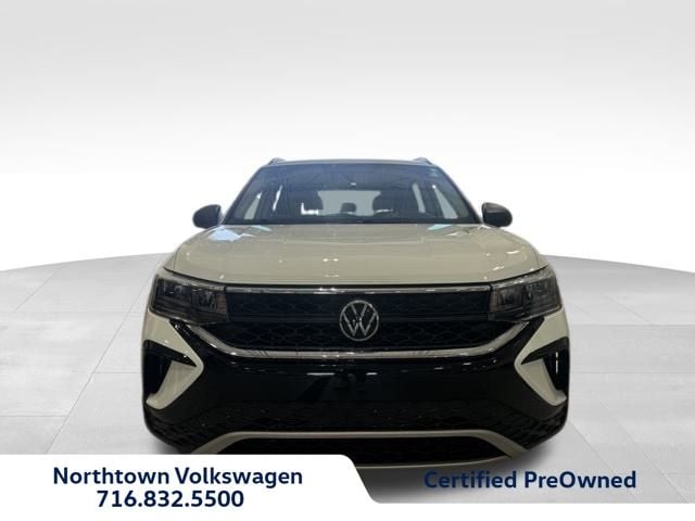 Certified 2022 Volkswagen Taos S with VIN 3VVAX7B25NM079467 for sale in Amherst, NY
