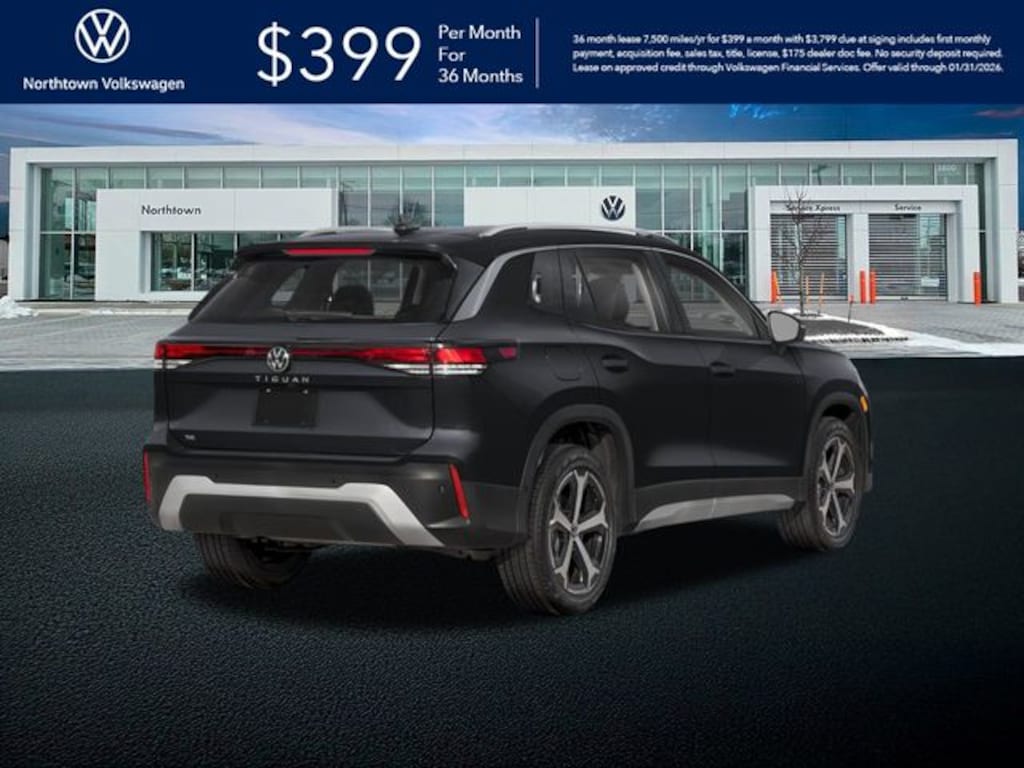 New 2026 Volkswagen Tiguan 2.0T SE SUV