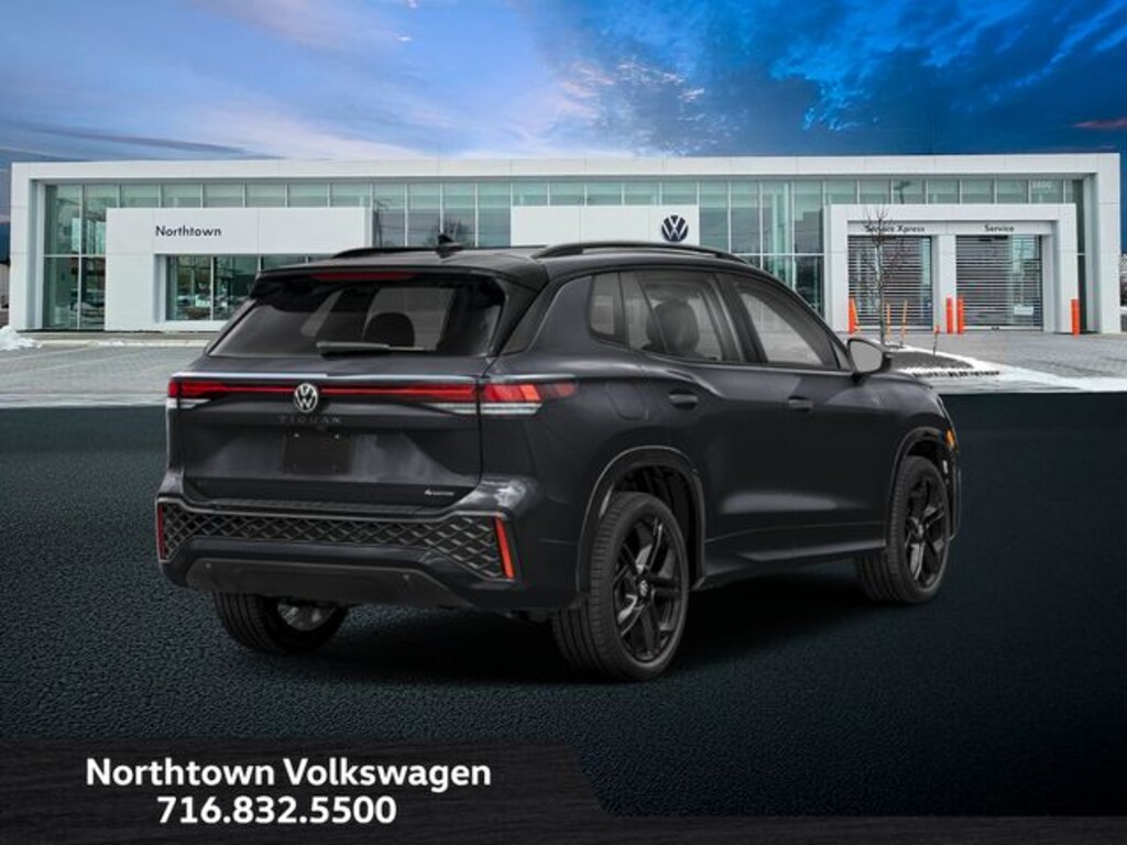 New 2026 Volkswagen Tiguan 2.0T SE R-Line Black SUV