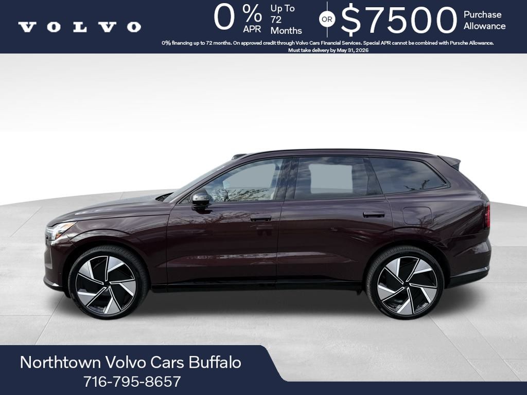 Used 2025 Volvo EX90 Ultra with VIN 7JDE23KL3SG001475 for sale in Williamsville, NY