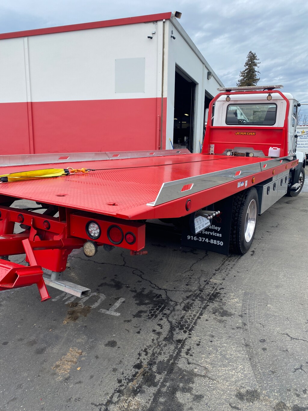 Used 2024 Mack MD642 Flat Bed Car Carrier