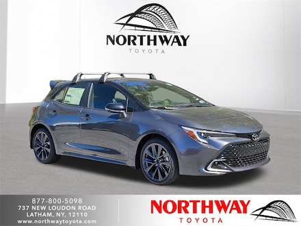 Featured New 2025 Toyota Corolla Hatchback XSE XSE 5DrHATCHBACK Front-Wheel Drive for sale near you in Latham, NY Featured New 2025 Toyota Corolla Hatchback XSE XSE 5DrHATCHBACK for sale near you in Latham, NY