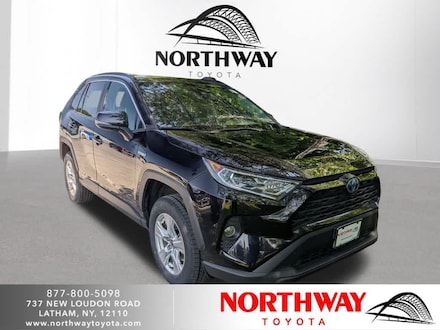 Featured Pre-Owned 2021 Toyota RAV4 Hybrid XLE SUV for sale near you in Latham, NY