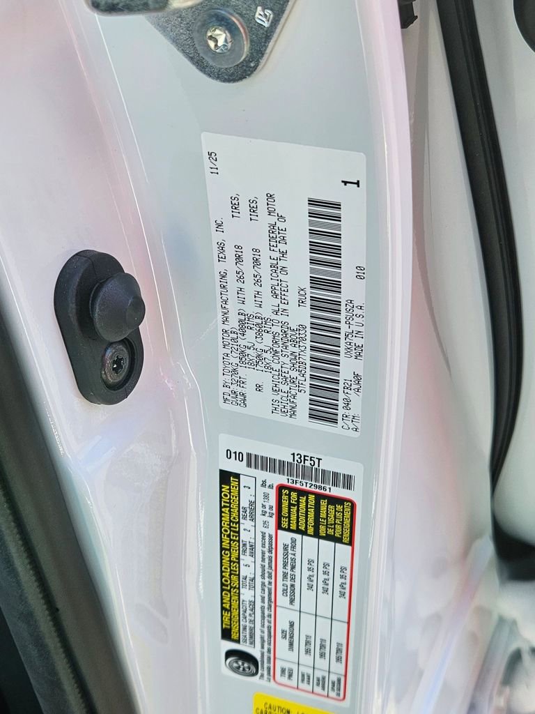 2026 Toyota Tundra SR5 - Photo 26