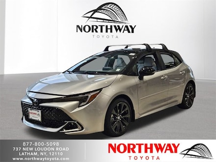 Featured New 2025 Toyota Corolla Hatchback XSE XSE 5DrHATCHBACK Front-Wheel Drive for sale near you in Latham, NY Featured New 2025 Toyota Corolla Hatchback XSE XSE 5DrHATCHBACK for sale near you in Latham, NY