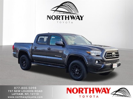 Featured Pre-Owned 2021 Toyota Tacoma SR5 Truck Double Cab for sale near you in Latham, NY