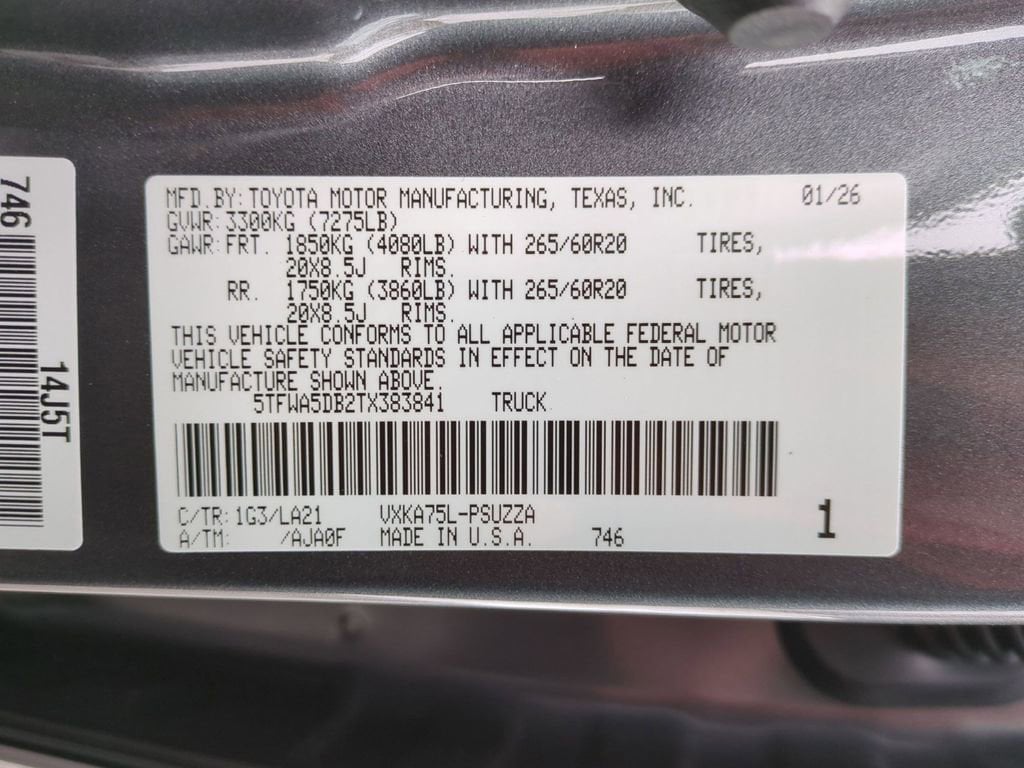 2026 Toyota Tundra Platinum - Photo 25