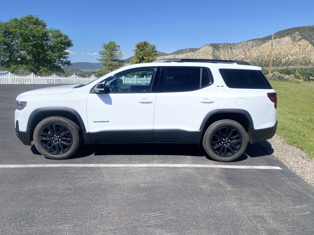 Used 2023 GMC Acadia SLE with VIN 1GKKNRL48PZ259486 for sale in Meeker, CO