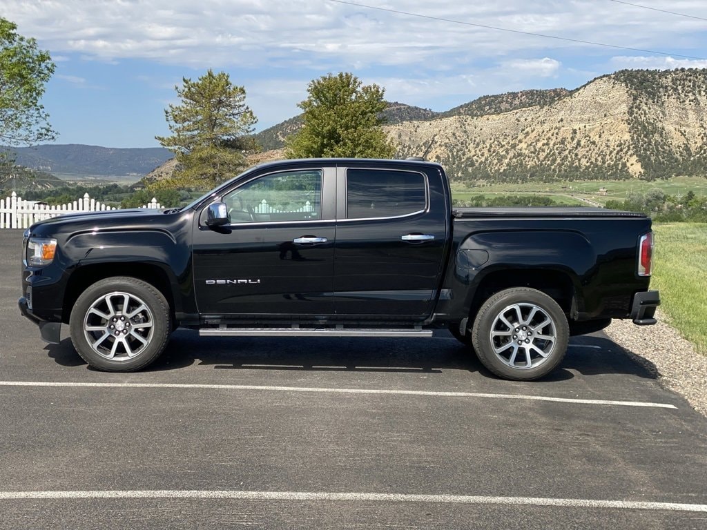 Used 2022 GMC Canyon Denali with VIN 1GTG6EEN2N1202564 for sale in Meeker, CO