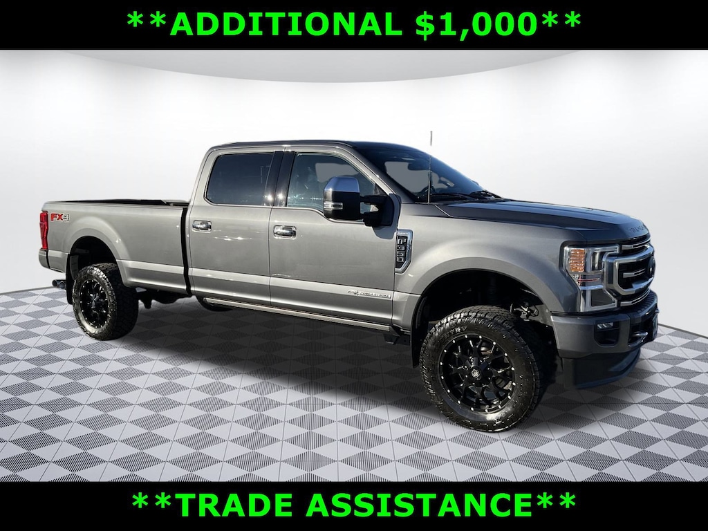 Certified 2022 Ford F-350 Platinum Truck Crew Cab