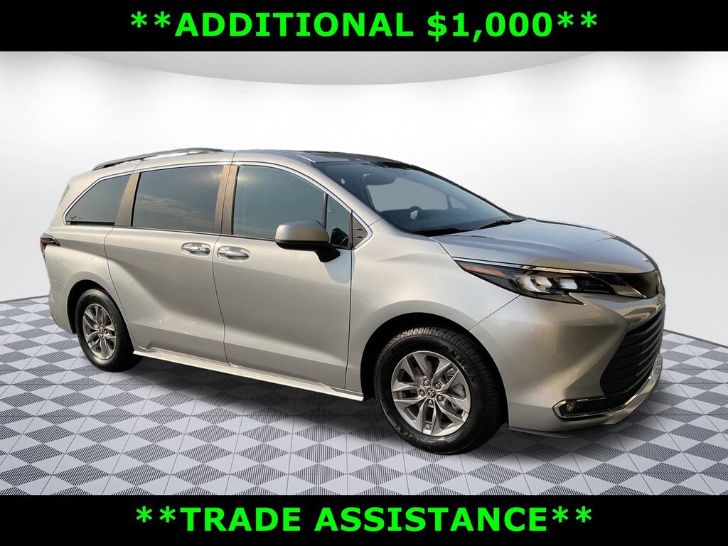 Certified 2024 Toyota Sienna XLE Van Passenger Van