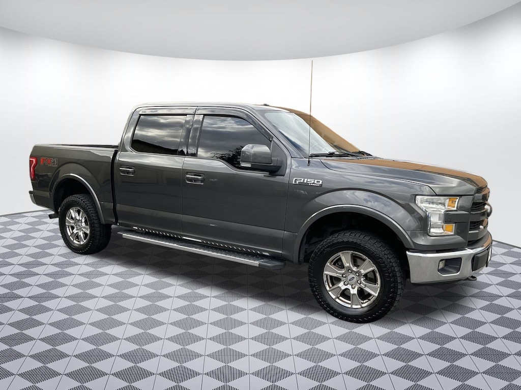 Used 2015 Ford F-150 Lariat Truck SuperCrew Cab