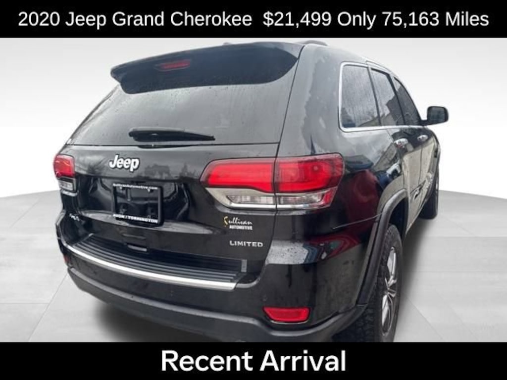 Used 2020 Jeep Grand Cherokee Limited 4X4 SUV