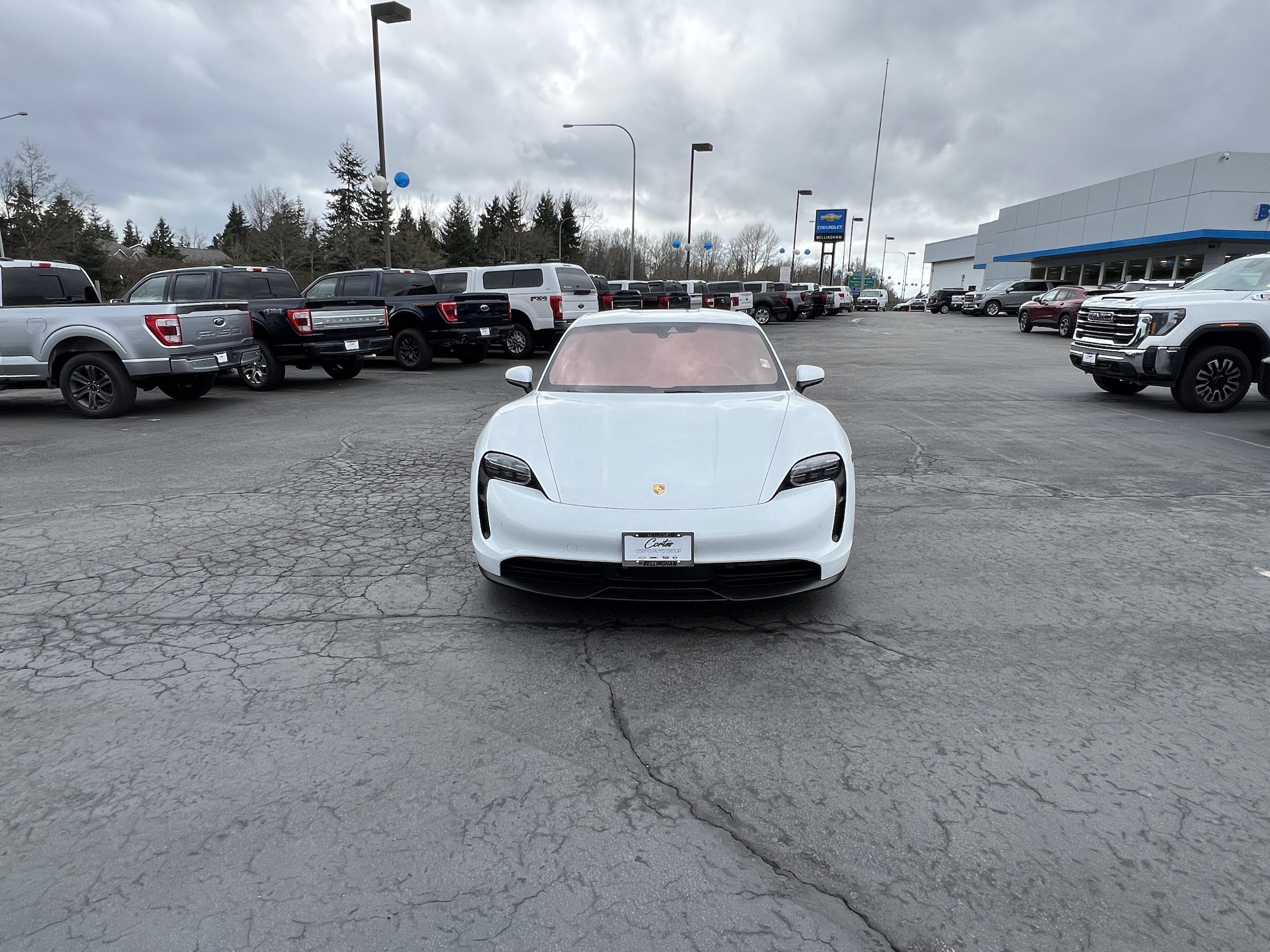 Used 2021 Porsche Taycan Base with VIN WP0AA2Y16MSA17294 for sale in Bellingham, WA