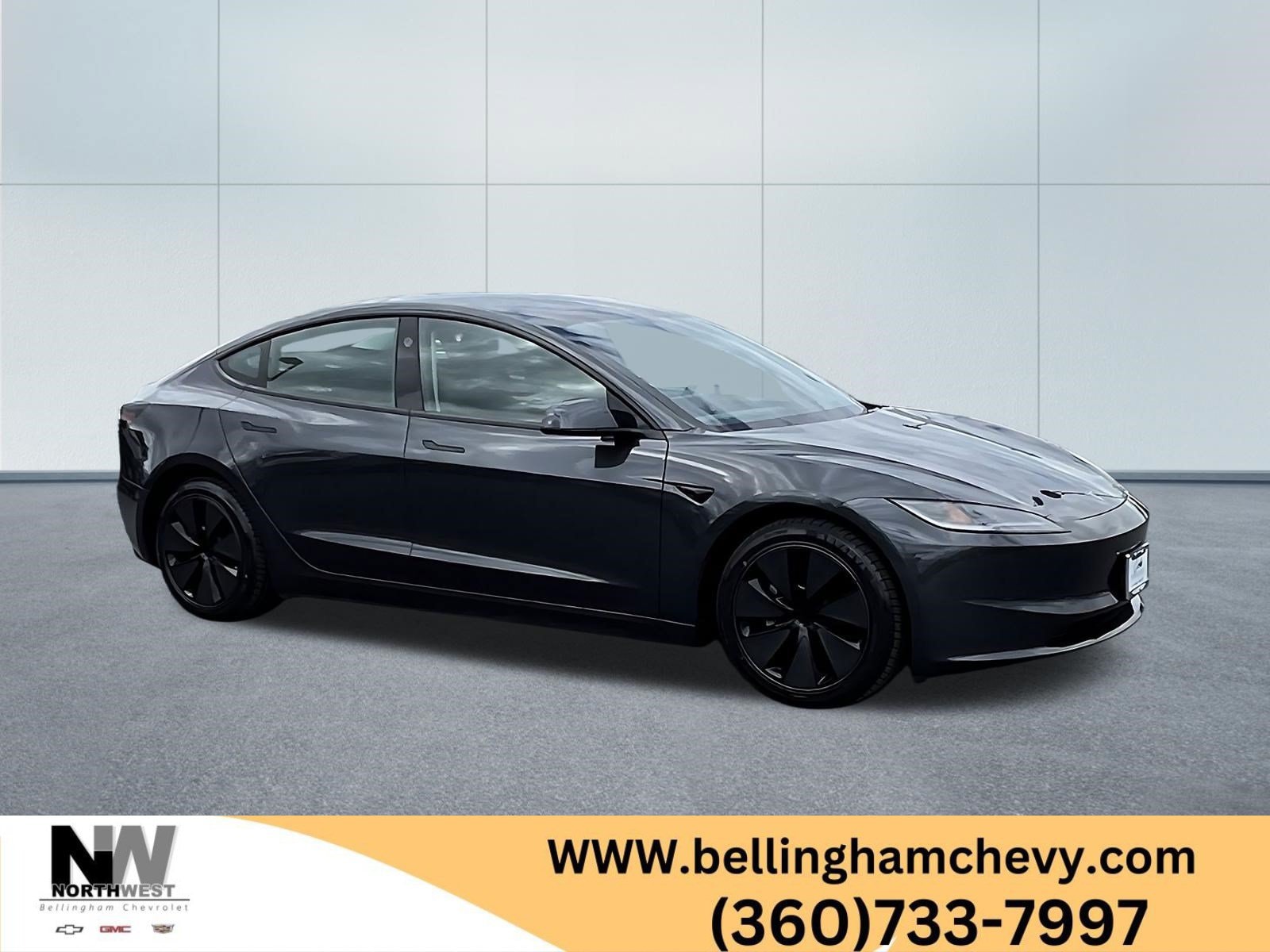 Used 2025 Tesla Model 3 Long Range with VIN 5YJ3E1EB1SF055379 for sale in Bellingham, WA