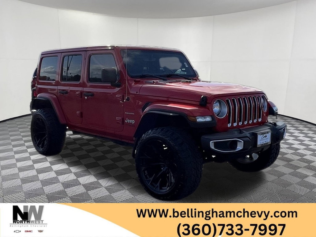 Used 2020 Jeep Wrangler Unlimited Sahara SUV