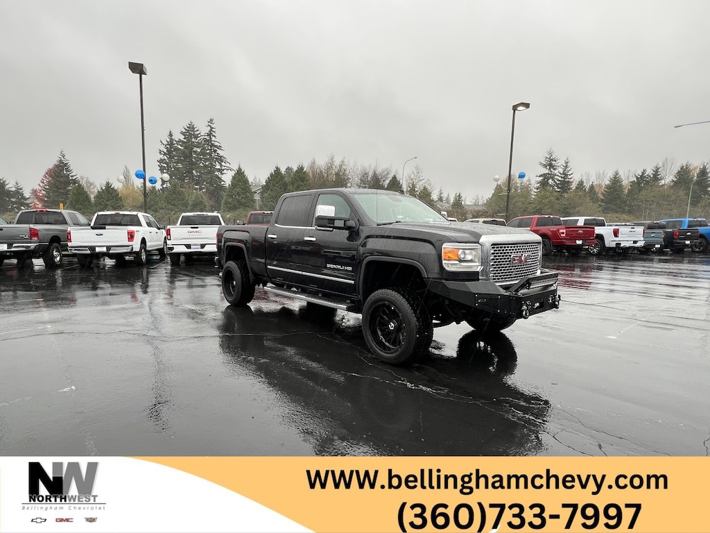 Used 2015 GMC Sierra 3500 HD Denali Truck Crew Cab