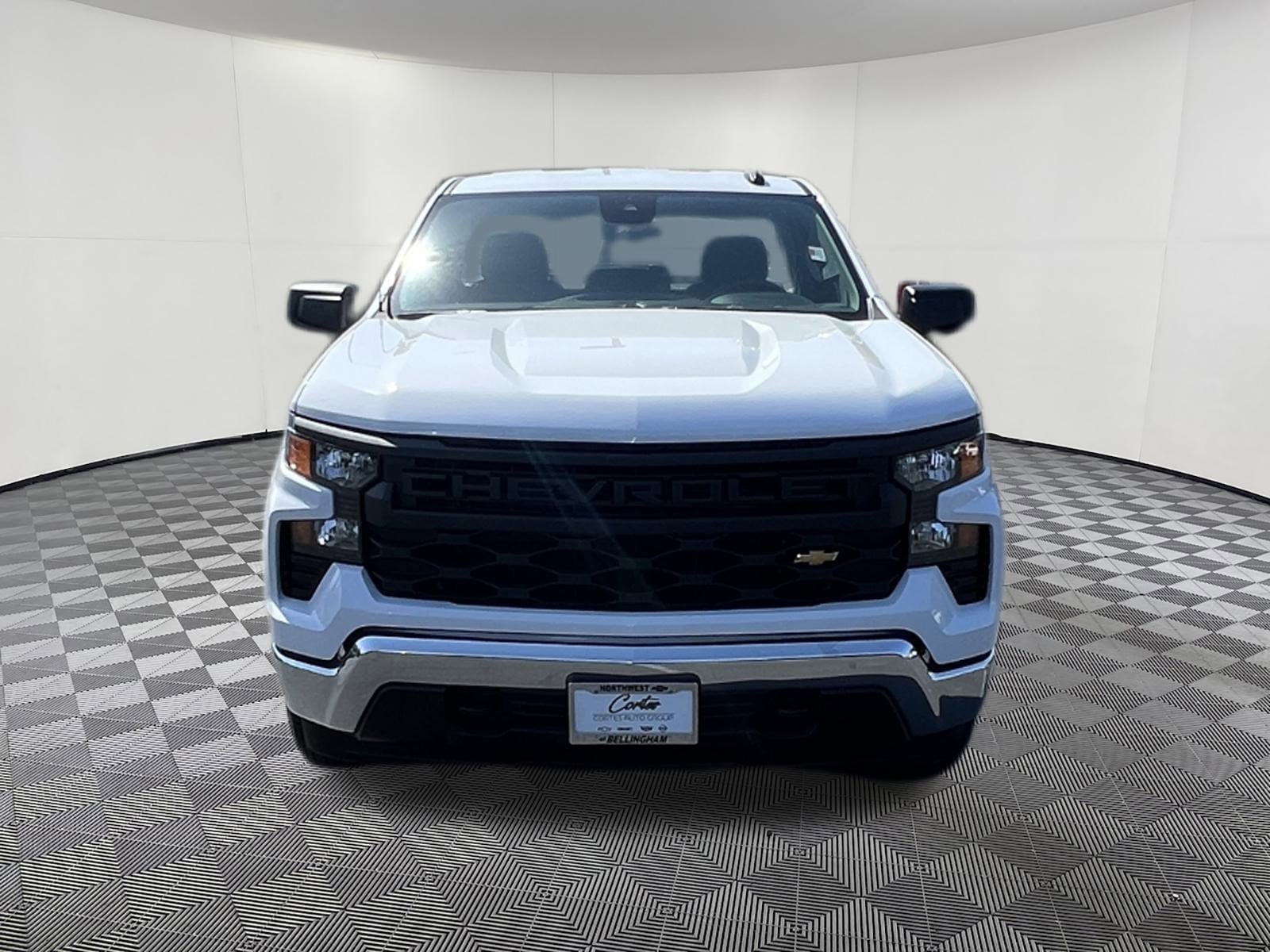 Used 2024 Chevrolet Silverado 1500 Work Truck with VIN 3GCNAAED8RG383425 for sale in Bellingham, WA