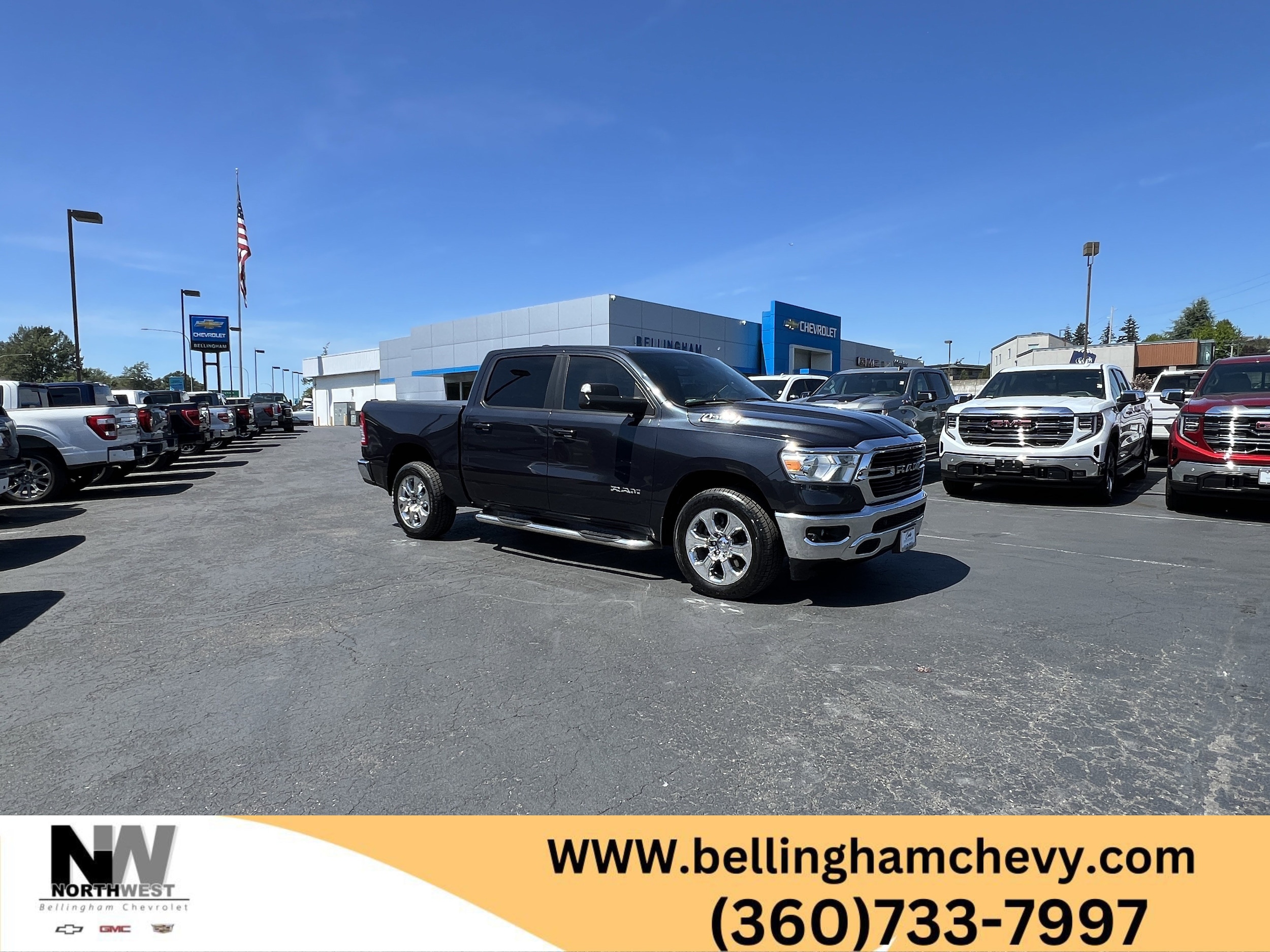 2021 RAM 1500 Big Horn/Lone Star 4x4 Crew Cab 5'7's photo