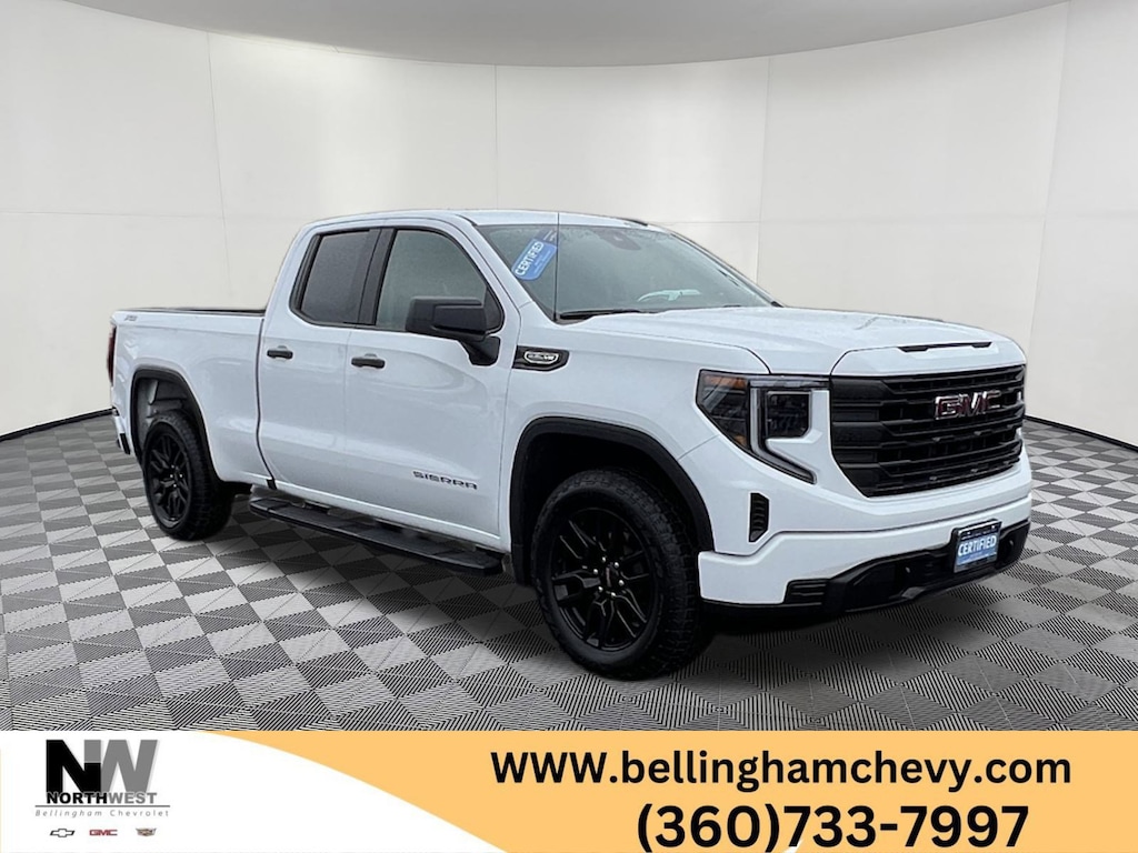 Certified 2025 GMC Sierra 1500 Pro Truck Double Cab