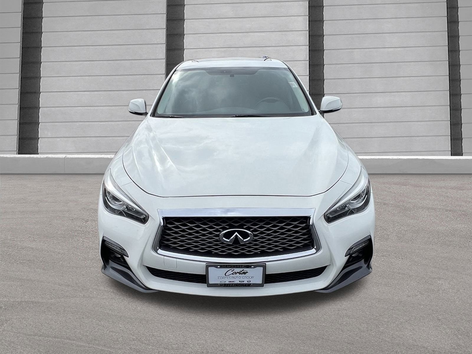 Used 2018 INFINITI Q50 LUXE with VIN JN1EV7AR4JM611983 for sale in Bellingham, WA