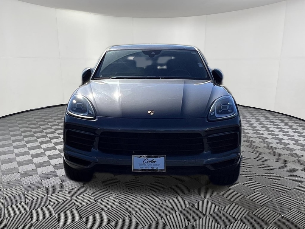 Used 2021 Porsche Cayenne Coupe Black Coupe