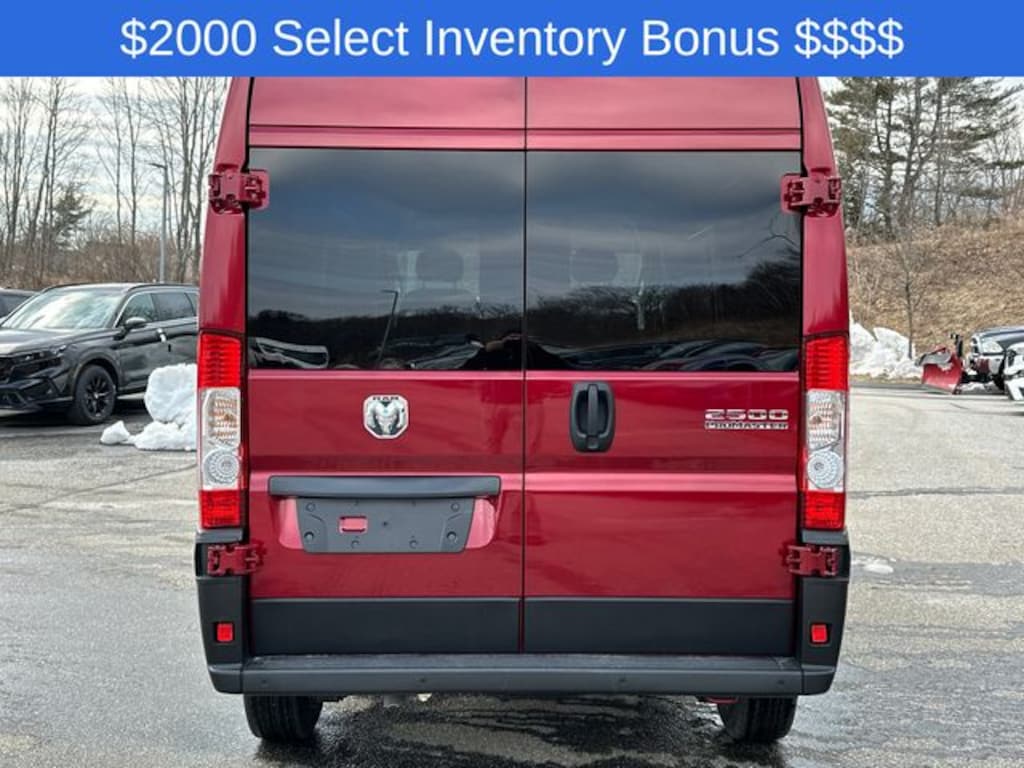 New 2025 Ram ProMaster 2500 PROMASTER 2500 TRADESMAN CARGO VAN HIGH ROOF 136' Cargo Van