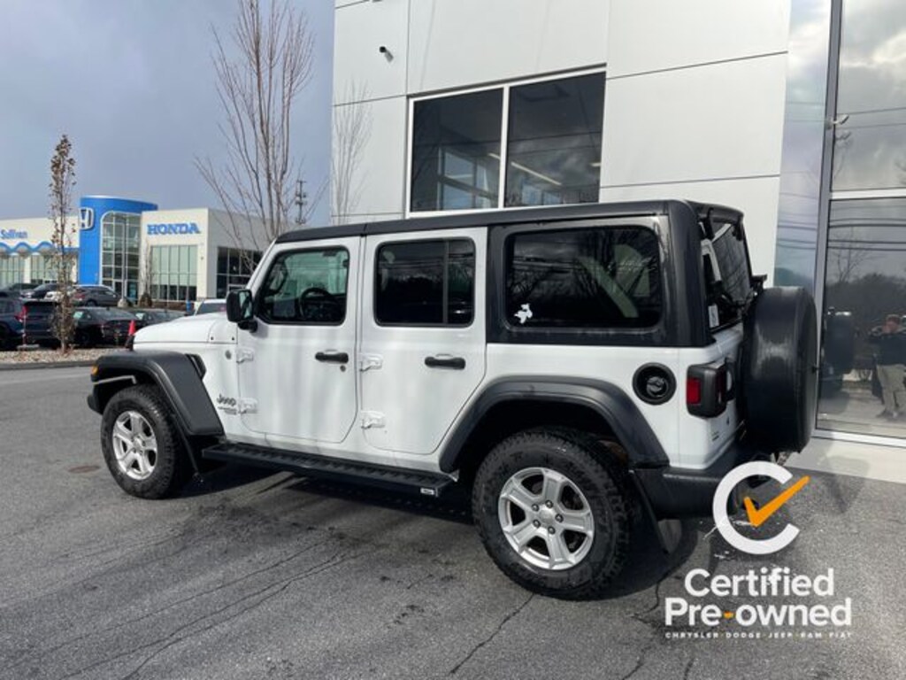 Certified 2020 Jeep Wrangler Unlimited Sport SUV